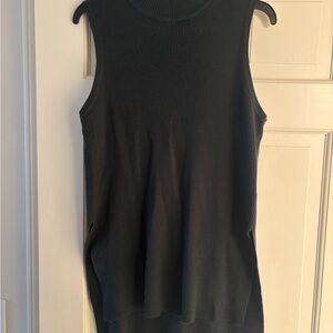 Dark Green Tunic Sweater Vest